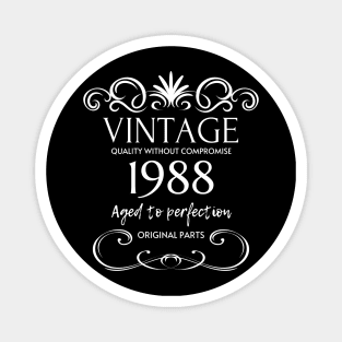 Vintage 1998 - Birthday Gift For Men Magnet